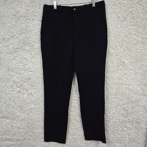 Quince Ultra-Stretch 24/7 Smart Chino Mens 30x30 Black Performance Minimalist